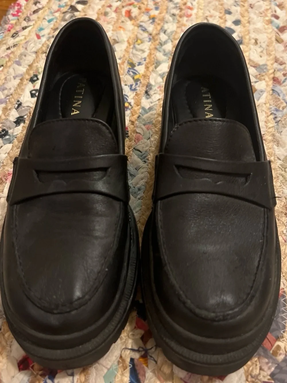 Chunky Leather Loafers